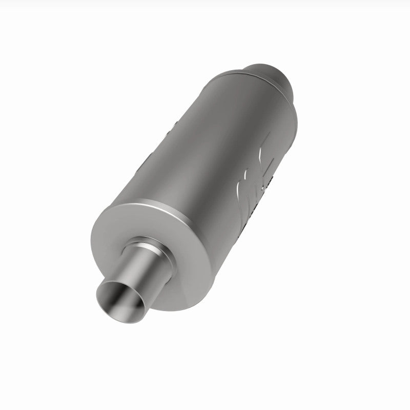 MagnaFlow 6" Round Center/Center Performance Muffler With Tip 14821 360 Degree Image Set