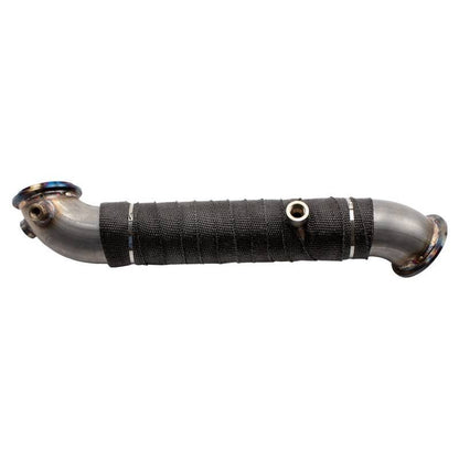 Wehrli 11-15 Chevrolet 6.6L LML Duramax 3in Stainless Down Pipe (V-Band Style) WCF100704 WCF100704 User 1