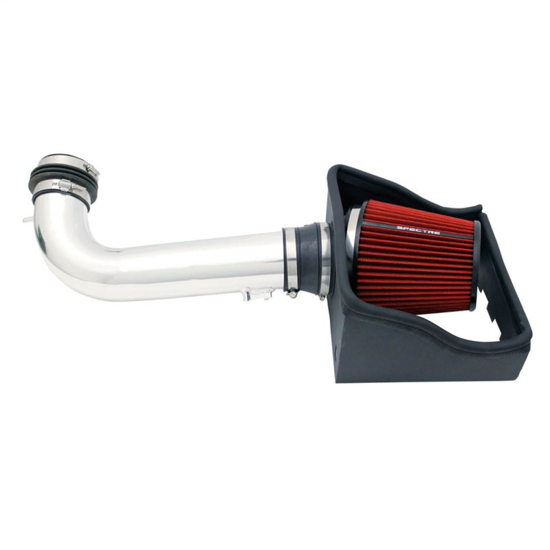Spectre 09-10 Ford F150 V8-4.6L F/I Air Intake Kit - Polished w/Red Filter 9975 9975 Photo - Primary
