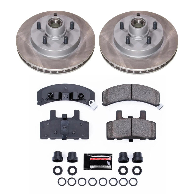 PowerStop Power Stop 92-99 GMC Yukon Front Semi-Coated Rotor Kit SC1990 SC1990 Photo - Primary