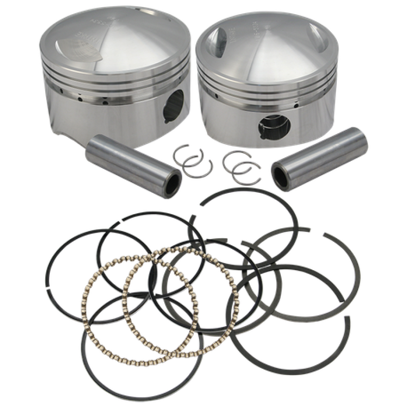 S&S Cycle Piston Set HC 3-5/8in +.030in 106-5538