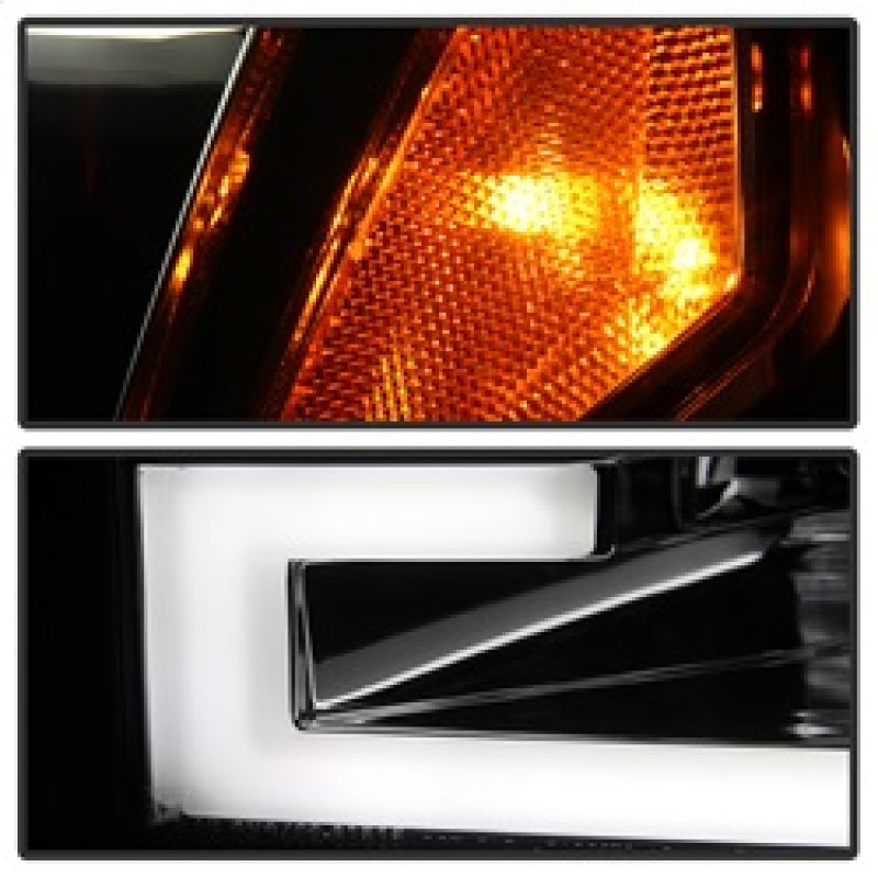 Spyder Ford F150 2015-2017 Projector Headlights - Light Bar DRL LED - Smoke PRO-YD-FF15015-LBDRL-SM 5083678 5083678 Photo - Unmounted