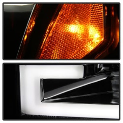 Spyder Ford F150 2015-2017 Projector Headlights - Light Bar DRL LED - Smoke PRO-YD-FF15015-LBDRL-SM 5083678 5083678 Photo - Unmounted