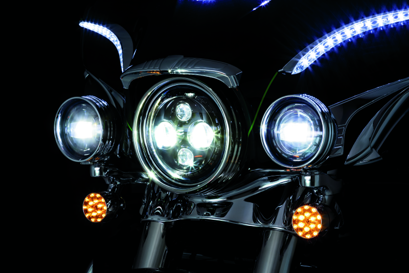 Kuryakyn Orbit 4-1/2in Passing Lamps Blk 2474 2474 User 1