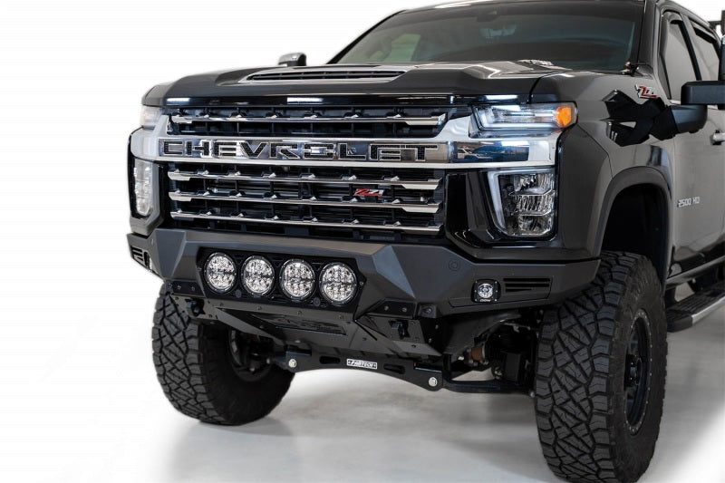 Addictive Desert Designs ADD 20-23 Chevy 2500/3500 Bomber Front Bumper F270014110103 F270014110103 Photo - Mounted