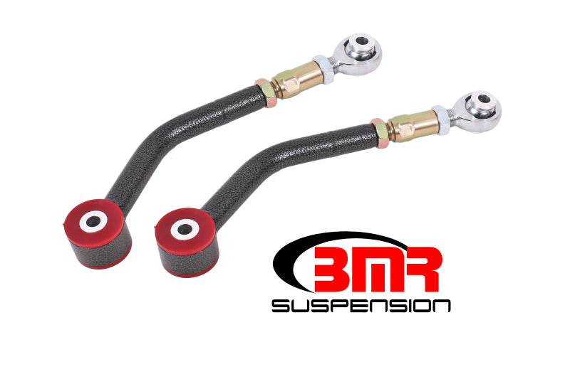 BMR 08-17 Challenger Upper Control Arms On-Car Adj. Rod Ends (Polyurethane) - Black Hammertone UCA112H UCA112H Photo - Primary