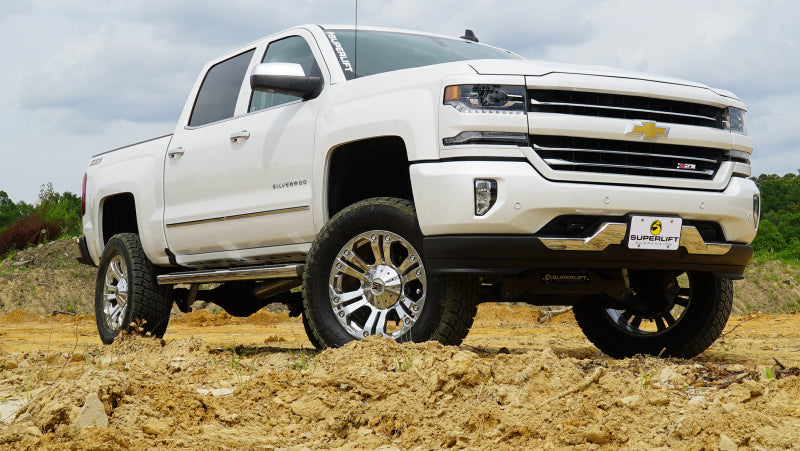 Superlift 14-18 GMC Sierra 1500 4WD 6.5in Lift Kit w/ Alum Cntrl Arms Fox Front Coilover & 2.0 Rear K161FX