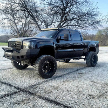 Road Armor 08-13 GMC 1500 Stealth Front Winch Bumper w/Pre-Runner Guard - Tex Blk 37604B 37604B Photo - Primary