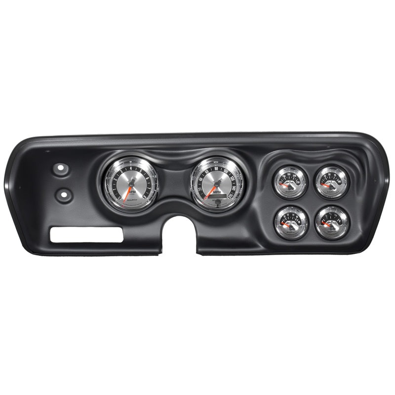 Autometer American Muscle Gauge Kit 6 Pc Bbody/Chrgr/Rdrunr/Sat 71-74 Tach/Mph/Fuel/Oilp/Wtmp/Volt 7030 7030 Photo - Primary