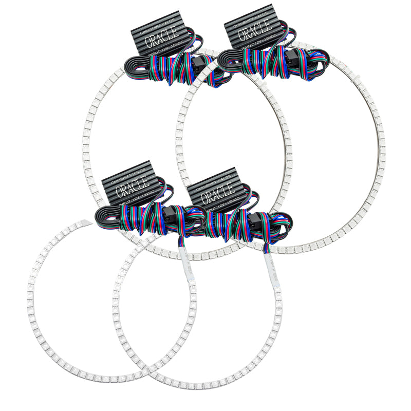 ORACLE Lighting Oracle Jeep Grand Cherokee 08-10 Halo Kit - ColorSHIFT w/o Controller 1298-334 1298-334 Photo - Primary
