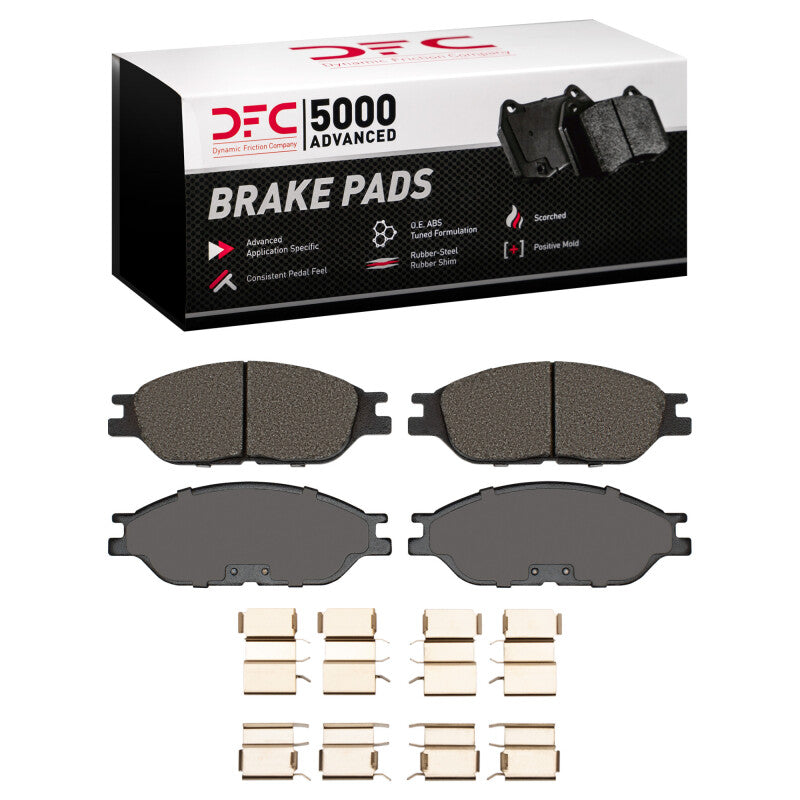 DFC DFC 5000 Advanced Semi Met Brake Pads Brakes, Rotors & Pads Brake Pads - OE main image