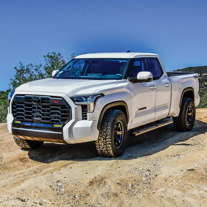 Westin 2022 Toyota Tundra Dbl Cab & Crew Max R5 Nerf Step Bars - Textured Black 28-51335 28-51335 Photo - Mounted