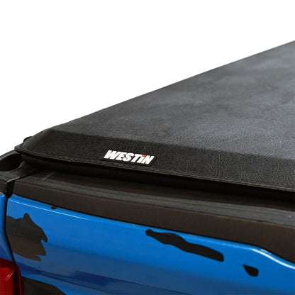 Westin 17-24 Ford F-250/350 Super Duty 6.75ft. Bed Soft Roll Tonneau Cover - Black 19-11005 19-11005 Photo - Mounted