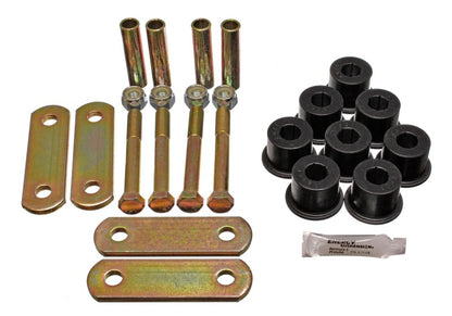 Energy Suspension Leaf Spring Bushing Set Black Chevrolet Camaro Base 1967-1981 3.2135G Photo - Primary