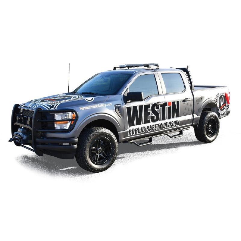 Westin 15-22 Ford F-150 SuperCrew / 17-22 F-250/350 Crew Cab Outlaw Nerf Step Bars 20-13945 20-13945 Photo - Mounted