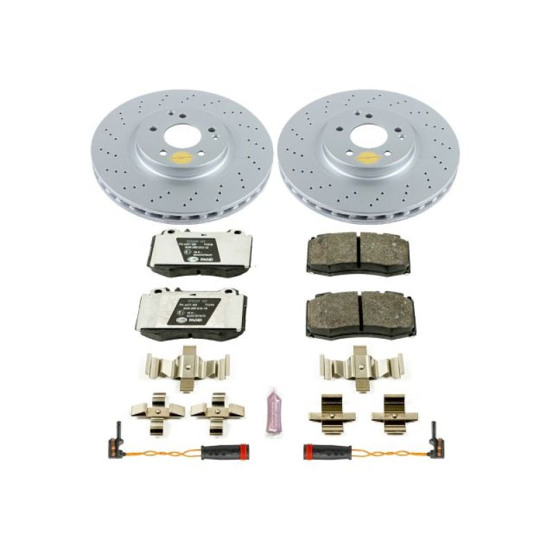 PowerStop Power Stop 2004 Mercedes-Benz C230 Front Euro-Stop Brake Kit ESK2950 ESK2950 Photo - Primary