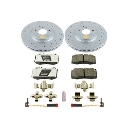 PowerStop Power Stop 2004 Mercedes-Benz C230 Front Euro-Stop Brake Kit ESK2950 ESK2950 Photo - Primary