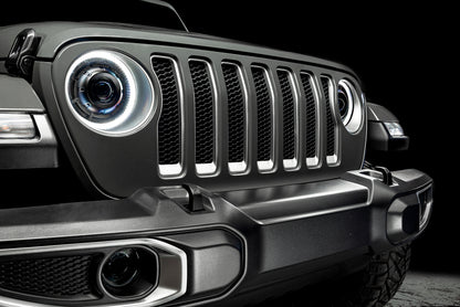 ORACLE Lighting Oracle Jeep JL/Gladiator JT Oculus Switchback Bi-LED Projector Headlights - Amber/White Switchback 5839-023 5839-023 Photo - lifestyle view