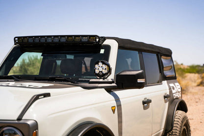 DV8 Offroad DV8 21-22 Ford Bronco A-Pillar Pod Light Mounts LBBR-02 LBBR-02 Photo - Mounted