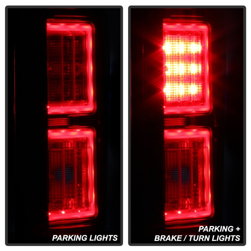 Spyder 18-19 Ford F-150 (w/o Blind Spot Sensor) LED Tail Lights - Red Clear (ALT-YD-FF15018-LED-RC) 5085764 5085764 Photo - Unmounted