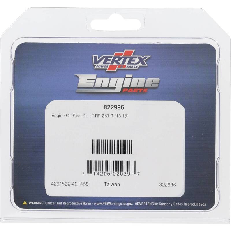 Vertex Pistons Vertex Gaskets 18-23 Honda CRF250R Oil Seal Kit 822996 822996 Photo - Primary