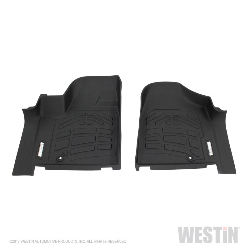 Westin 2012-2017 Dodge/Chrysler/Volkswagen Grand Caravan Wade Sure-Fit Floor Liners Front - Black 72-110090 72-110090 Photo - Primary