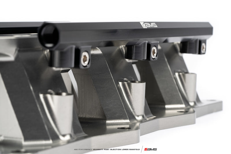AMS Performance Infiniti Q50/Q60 Port Injection Lower Manifold - Black ALP.28.08.0002-1 ALP.28.08.0002-1 User 1