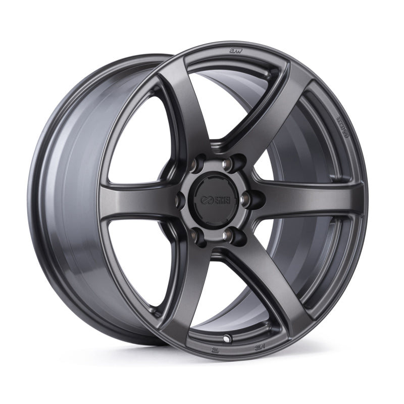 Enkei T6R 18x8.5 38mm Offset 5x114.3 Bolt Pattern 72.6 Bore Gloss Gunmetal Wheel 539-885-6538GM 539-885-6538GM User 1