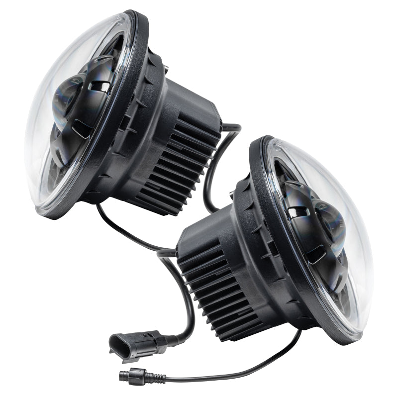ORACLE Lighting Oracle Oculus 7in Bi-LED Projector Headlights for Jeep Wrangler JK - 6000K 5876-001 5876-001 Photo - Close Up
