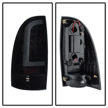 SPYDER xTune 05-15 Toyota Tacoma (Excl LED Tail Lights) LED Tail Lights - Blk Smk (ALT-ON-TT05-LBLED-BSM) 9038556 9038556 Photo - Unmounted