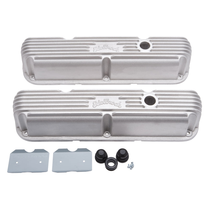 Edelbrock Classic Series, Valve Cover, Chrysler, LA 318-340-360 CID V8, Satin 41769 Photo - Primary