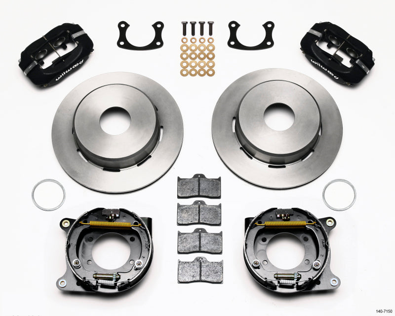 Wilwood Forged Dynalite P/S Park Brake Kit Big Ford New 2.50in Offset Currie Blank 140-7150 140-7150 Photo - Primary