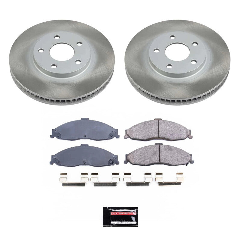 PowerStop Power Stop 98-02 Pontiac Firebird Front Semi-Coated Rotor Kit SC1547 SC1547 Photo - Primary