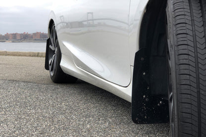 Rally Armor 16-19 Honda Civic Si UR Red Mud Flap w/ White Logo MF50-UR-RD/WH MF50-UR-RD/WH User 1