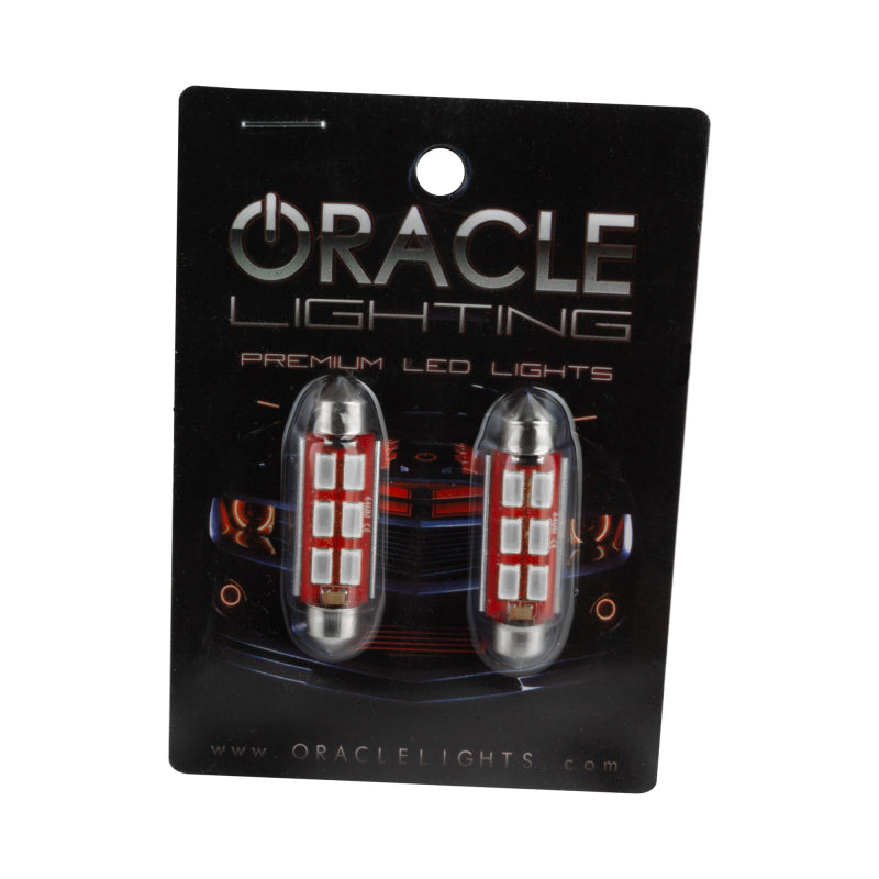 ORACLE Lighting Oracle 44MM 6 LED 3-Chip Festoon Bulbs (Pair) - Red 5207-003 5207-003 Photo - lifestyle view