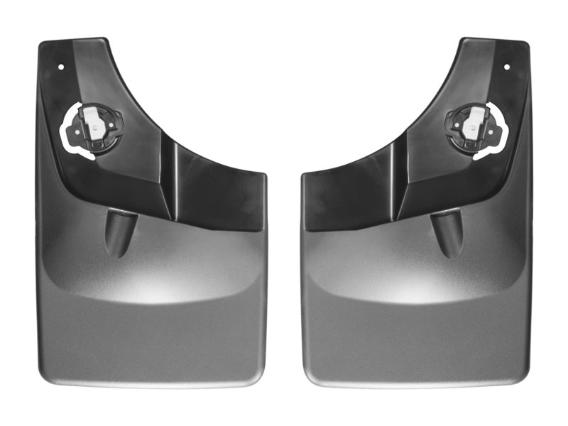 WeatherTech 2015 Ford F-150 w/ Fender Lip Molding No Drill Rear Mudflaps 120044 Photo - Primary