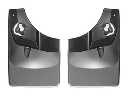 WeatherTech 2015 Ford F-150 w/ Fender Lip Molding No Drill Rear Mudflaps 120044 Photo - Primary