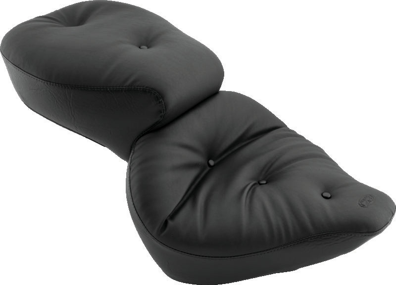 Mustang Motorcycle Mustang 84-06 Harley Standard Rear Tire Wide Touring 1PC Seat Regal- Black 75502 75502 Photo - Primary