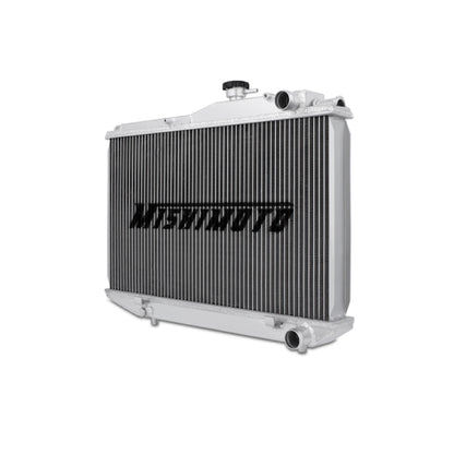 Mishimoto Aluminum Racing Radiator 83-87 Toyota Corolla Manual Transmission MMRAD-AE86-83 Photo - Close Up