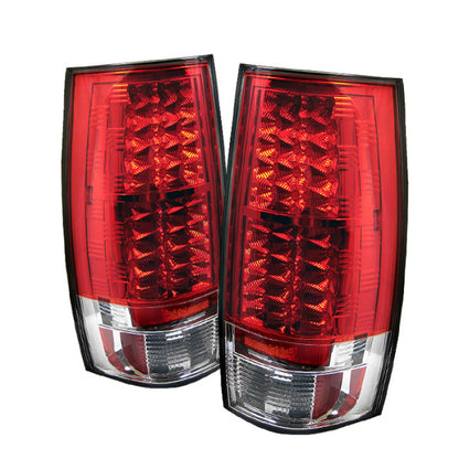 Spyder Chevy Suburban/GMC Yukon/Yukon Denali 07-14 LED Tail Lights Red Clear ALT-YD-CSUB07-LED-RC 5002150 5002150 Photo - Primary