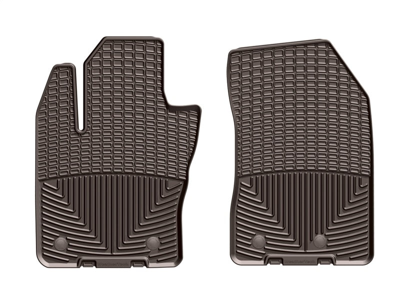 WeatherTech 2015+ Jeep Renegade Front Rubber Mats - Cocoa W397CO W397CO Photo - Unmounted