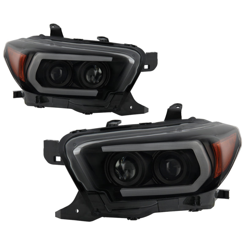 Spyder Toyota Tacoma 16-18 (TRD Model Only) Projector Headlights Black Smoke PRO-YD-TT16V1-SEQ-BSM 5087553 5087553 Photo - Primary