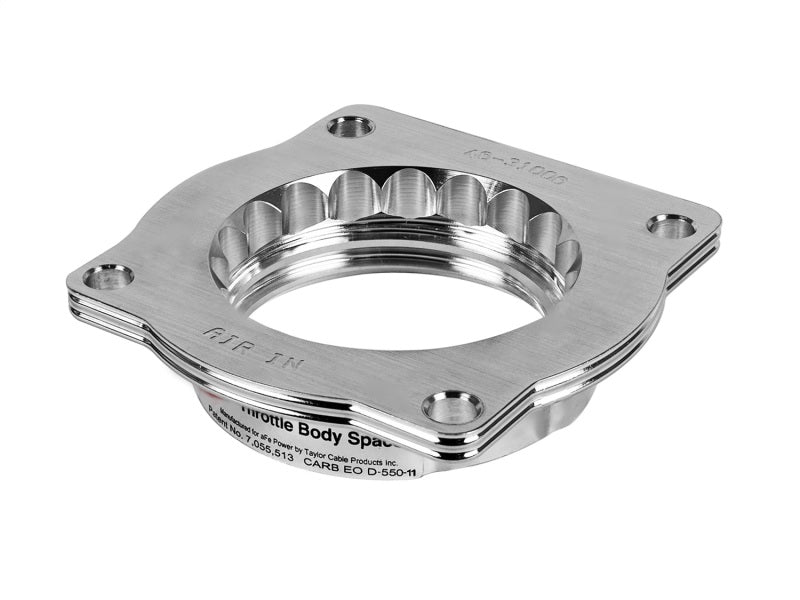 aFe Silver Bullet Throttle Body Spacer - BMW 5 Series (E60) 06-10 V8-4.8L 46-31006 Photo - Primary