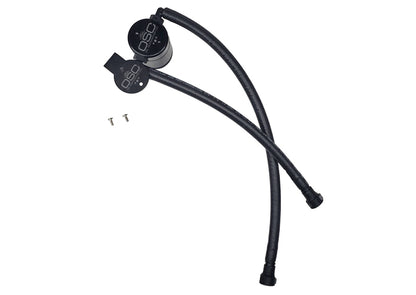 J&L 14-19 Chevrolet Corvette LT1 6.2L Driver Side Oil Separator 3.0 - Black Anodized 3087D-B 3087D-B Photo - Primary