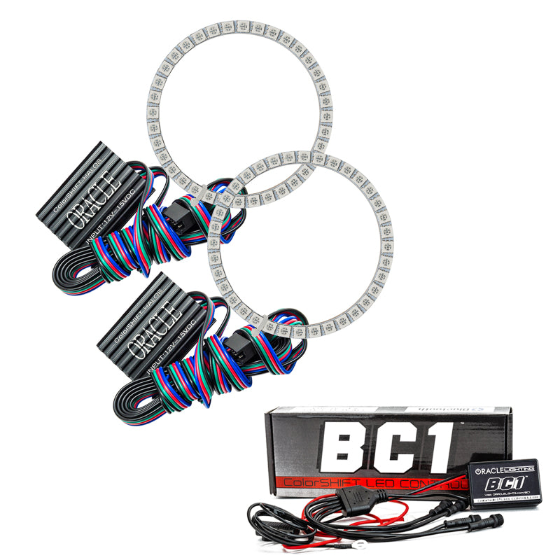 ORACLE Lighting Oracle Toyota Camry 12-15 Halo Kit - ColorSHIFT w/ BC1 Controller 2449-335 2449-335 Photo - Primary