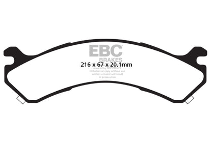 EBC Disc Brake Pad Set DP41663R Photo - Primary