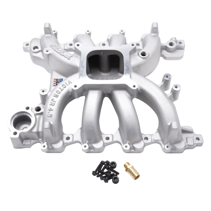 Edelbrock Victor Jr Ford 4.6L Engines; SOHC Modular Carburetor Intake Manifold 2838 Photo - Primary