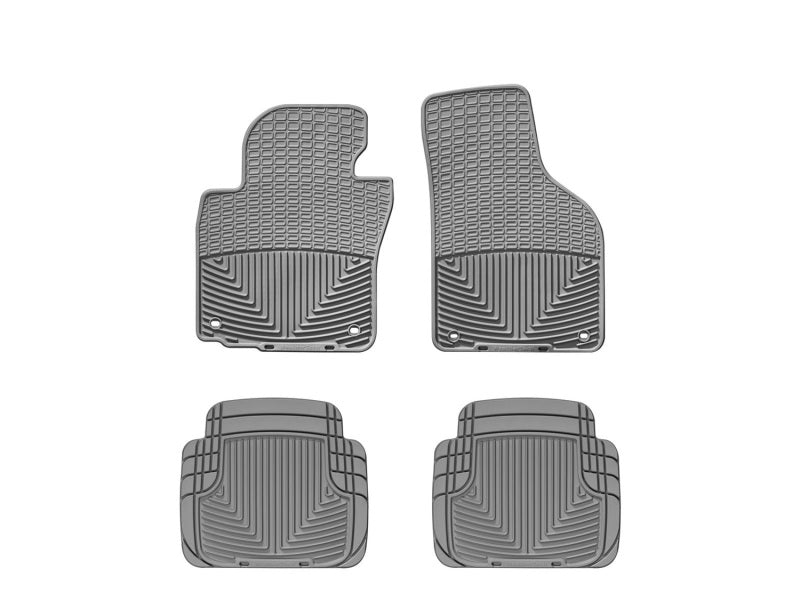 WeatherTech WT Rubber Mats - Rear - Grey Floor Mats Floor Mats - Rubber main image