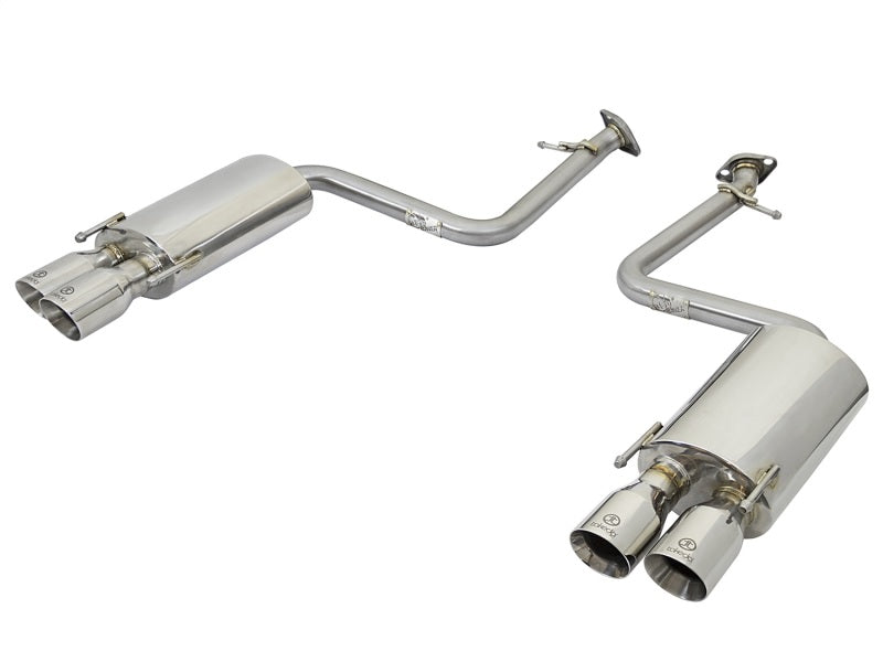 aFe Takeda 2in Stainless Steel Axle-Back Exhaust Sys w/Polished Tips Lexus 49-36037-P Photo - Primary