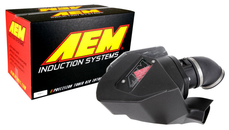 AEM Induction AEM 2020 Toyota Supra GR L6-3.0L F/I Cold Air Intake System - Black 21-875DS 21-875DS Photo - Unmounted